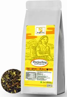 Keegan Tea Pure Darjeeling Long Leaf Authentic Darjeeling Black Tea 200gm Pouch| Black Tea Pouch