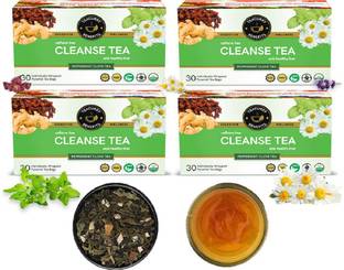TEACURRY Anti Alcohol Tea - 120 Tea Bags | Quit Alcohol and Clean Liver - Liver Detox Cinnamon Herbal Tea Pouch