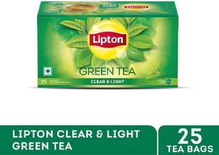 Lipton Clear & Light Green Tea Bags Green Apple Green Tea Box