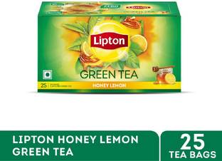Lipton Honey, Lemon Green Tea Bags Box