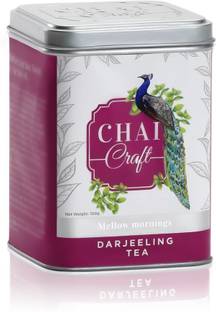 Chai Craft Darjeeling Loose Leaf Tea Unflavoured Black Tea Tin