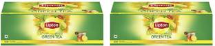 Lipton HONEY LEMON GREEN TEA (100 TB) COMBO OF 2 BOX Green Tea Bags Box