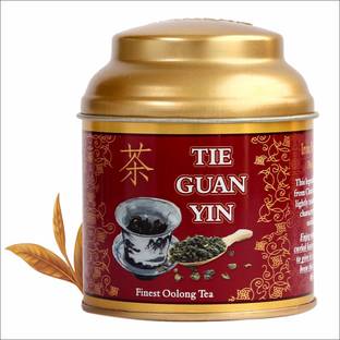 SANCHA Tie Guan Yin Oolong Tea| 25g Loose Leaf Tea| Worlds Best Oolong Tea| Weight Loss Oolong Tea Tin