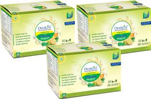 DiaBliss Low GI Lemon Tea - Low GI - Sachet Box - Combo Pack of 3 Lemon Yellow Tea Pouch