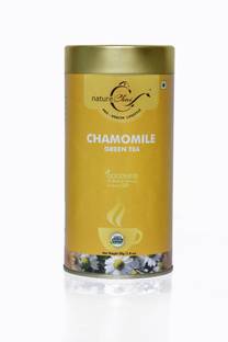 Nature Chai CHAMOMILE GREEN TEA - TIN CAN Chamomile Tea Tin
