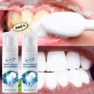 Growkesh Teeth Whitening Foam For teeth cleaning Teeth Whitening Kit