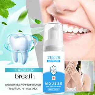 INDO CHALLENGE Teeth Whitening foam Make Teeth Sparkle And White Teeth Whitening Teeth Whitening Kit