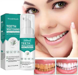 Phillauri Teeth Whitening Foam To Deeply Cleaning Gums, Stain Removal For Men And Women Teeth Whitening Kit