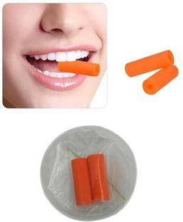 Dentosmile Chewies Seater Invisalign Teeth Aligner Chompers Trays in Orange Colour (2 Pcs) Teeth Whitening Kit