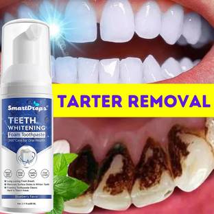 smartdrops Whitening Foam to Ultra-fine Deeply Clean Gums Stain Removal Foam Teeth Whitening Kit