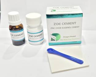 Dengen Dental DENGENZinc Oxide Eugenol Cement 15gm/10ml Teeth Whitening liquid