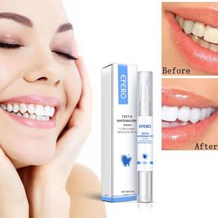 EferoWhite Teeth Whitening Gel Pen Extra Strong White Hygiene Tooth Whitener Stain Removal Teeth Whitening liquid