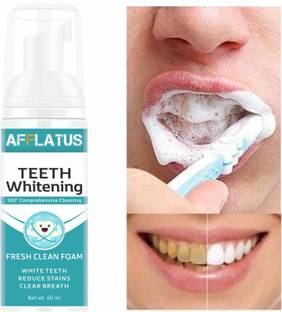 Afflatus Teeth Whitening Mousse Foam To Deeply Cleaning Gums, Stain Removal Teeth Whitening liquid