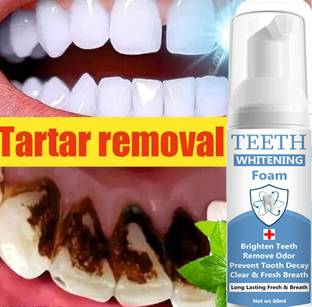 panthi Teeth Whitening Foam To Removes Bad Breath Fights Germs For Women & Men Teeth Whitening liquid