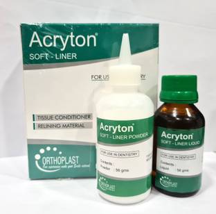 Orthoplast Dental Soft Liner Chair side Cold Cure/No Teeth Whitening liquid