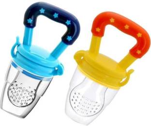 Little Chics New Born Baby Pacifier, Nibbler Silicone Safe Fresh Fruit & Food Feeder Soother Soother