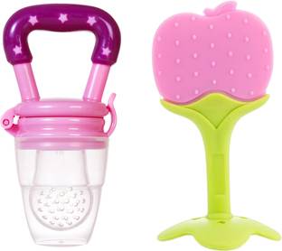 CATVIN Baby fruit Nibbler/Pacifier with fruit shape Teether and Feeder Teether and Feeder