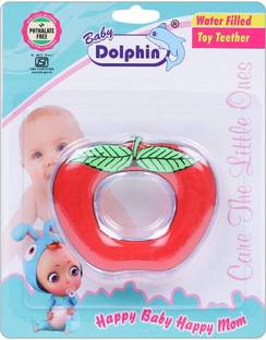 Baby Dolphin Water Teether for Babies, Baby Teething Toy, Cooling Teether, 4m+ Teether