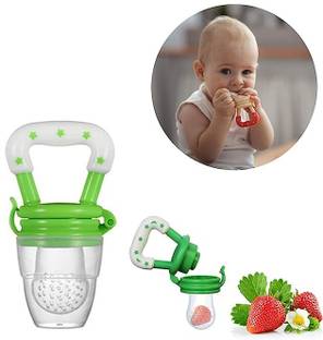 Laado Silicone Baby Infant Fruit Feeder Dummy Pacifier Newborn Nipple Teether and Feeder