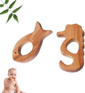 TINIGREEN FISH-SEAHORSE Teether