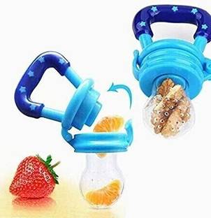 Akash Telecom dasji Kids 1 Pc Baby Pacifier Food Feeder Silicone Fresh Fruit Milk Nibbler Feeding Safe Kids Supplies Nipple Teat Pacifier Bottles - Multicolor Soother (Multicolor) Teether and Feeder