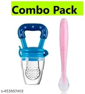 KidzComfy Fruit Feeder with Silicon Spoon  - Silicon