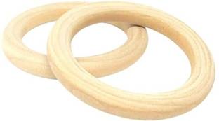 Craft Corner Natural Ring Neem Wood Teether For Babies Teether