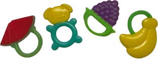 Raunix Baby Teether Silicone Teether for 6 to 12 Months Baby BPA Free Teether