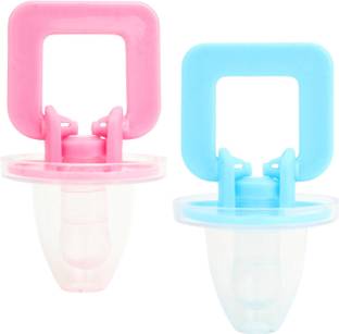 KRITIU Baby Silicone Pacifier/Soothers/Teether With Protective Cap Pack Of 2 Soother