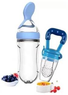 kli Baby Spoon Feeder n Fruit Feeder Combo Pack Of 2 Feeder