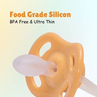 Adore Airo Symmetrical Pacifier- Glows in Dark- With Steriliser Case Soother