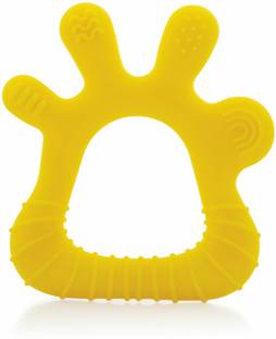 Beebaby Finger Shape Soft Silicone Baby Teether with Storage Case, 100% BPA Free, 6M+ Teether
