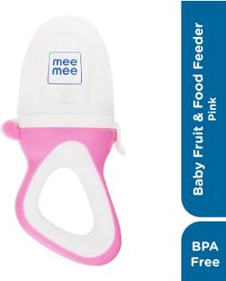 MeeMee Baby Pacifier Fruit & Food Nibbler With Extra Mesh, BPA Free Pacifier Soother, Feeder