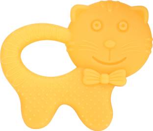 MeeMee Multi-Textured Silicone Teether(Orange) Teether