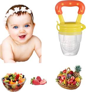 Samite BPA-Free Silicone Food Nibbler Ideal for First Foods and Teething  - Silicone, Plastic