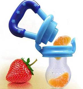 MAHIRAT 1-Pic Baby Fresh Fruit Feeder Pacifier, BPA Free Food-Grade Silicone Baby Feeder Teether and Feeder
