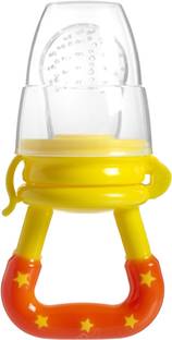MYFA Silicon Food and Fruit Nibbler/ Feeder/ Pacifier for Infants (Pink) Feeder