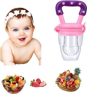Samite BPA-Free Silicone Food Nibbler Ideal for First Foods and Teething  - Silicone, Plastic
