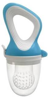 Smiley mia Baby Fresh Food & Fruit Feeder/Nibbler Pacifier Silicone | Extra Silicone Mesh Teether and Feeder