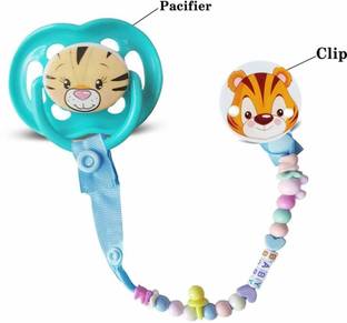 CHILD CHIC Safe Feeding BPA- Free Clinally Designed Baby Chain Clip Pacifier Soother