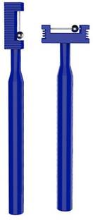Safe-o-kid Tongue Tip Exerciser Lateralization Lifting Oral Muscle Training Set of 2 -Blue Teether