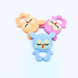 LP London paree Babies Teething Silicone Bpa Free Natural Organic Freezer Safe Teethers Teether