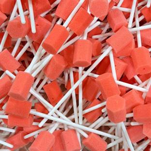 MJ TalkTools MJ Talk Tools Speech Therapy Mouth Swabs (100 Pieces) Infant Oral Care for Teeth Soother