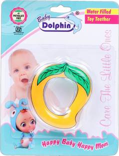 Baby Dolphin Water Teether for Babies, Baby Teething Toy, Cooling Teether, 4m+ Teether