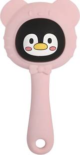 beeby Silicone Rattle Teether | BPA-Free for Easy Teething | Jhunjuna 3 to 24 Months Teether