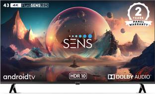 SENS Pikaso 109 cm (43 inch) Ultra HD (4K) LED Smart Android TV