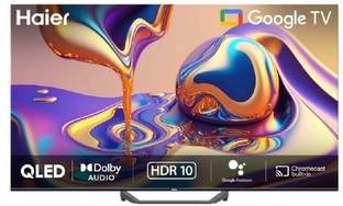 Haier S80F 108 cm (43 inch) QLED Ultra HD (4K) Smart Google TV with Google Voice Assistant