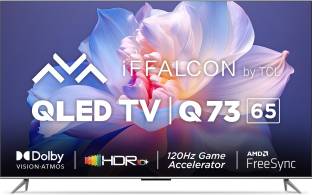 iFFALCON by TCL 164 cm (65 inch) QLED Ultra HD (4K) Smart Google TV With Dolby Atmos Vision & HDR10