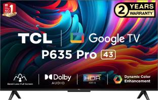 Add to Compare TCL 108 cm (43 inch) Ultra HD (4K) LED Smart Google TV 4.11,124 Ratings & 144 Reviews Operating System: Google TV Ultra HD (4K) 3840 x 2160 Pixels 2 Years Warranty on Product ₹28,990 ₹54,990 47% off Free delivery Bank Offer