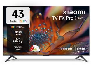 XIAOMI by Mi FX Pro 108 cm (43 inch) QLED Ultra HD (4K) Smart Fire TV 2025 Edition with Alexa built-in...